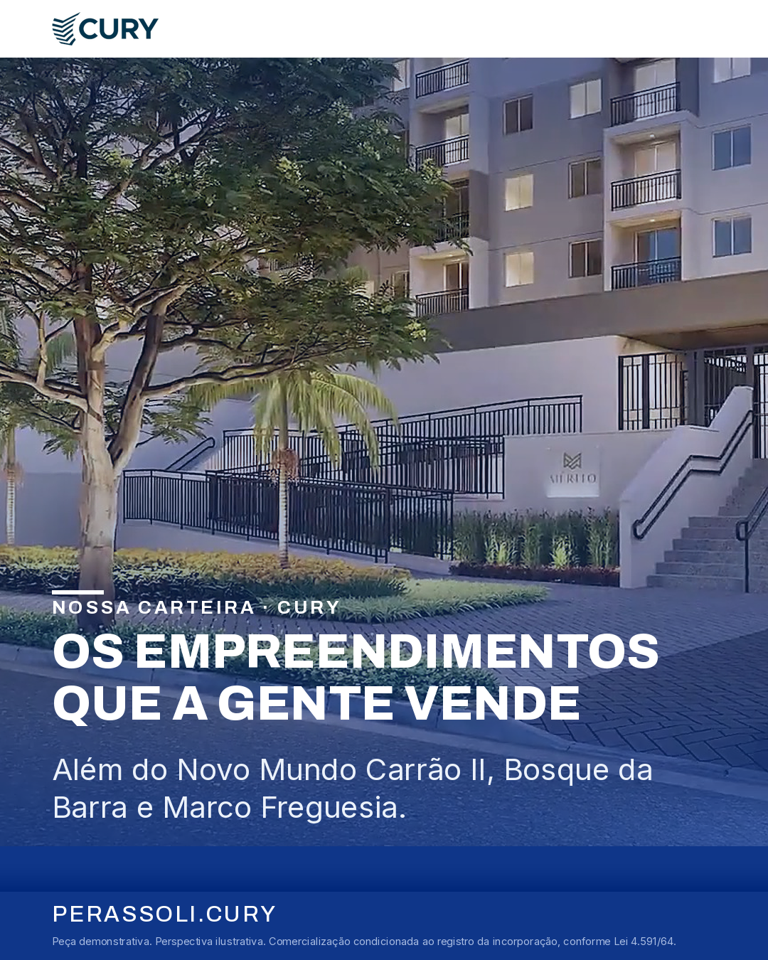 OS EMPREENDIMENTOS QUE A GENTE VENDE