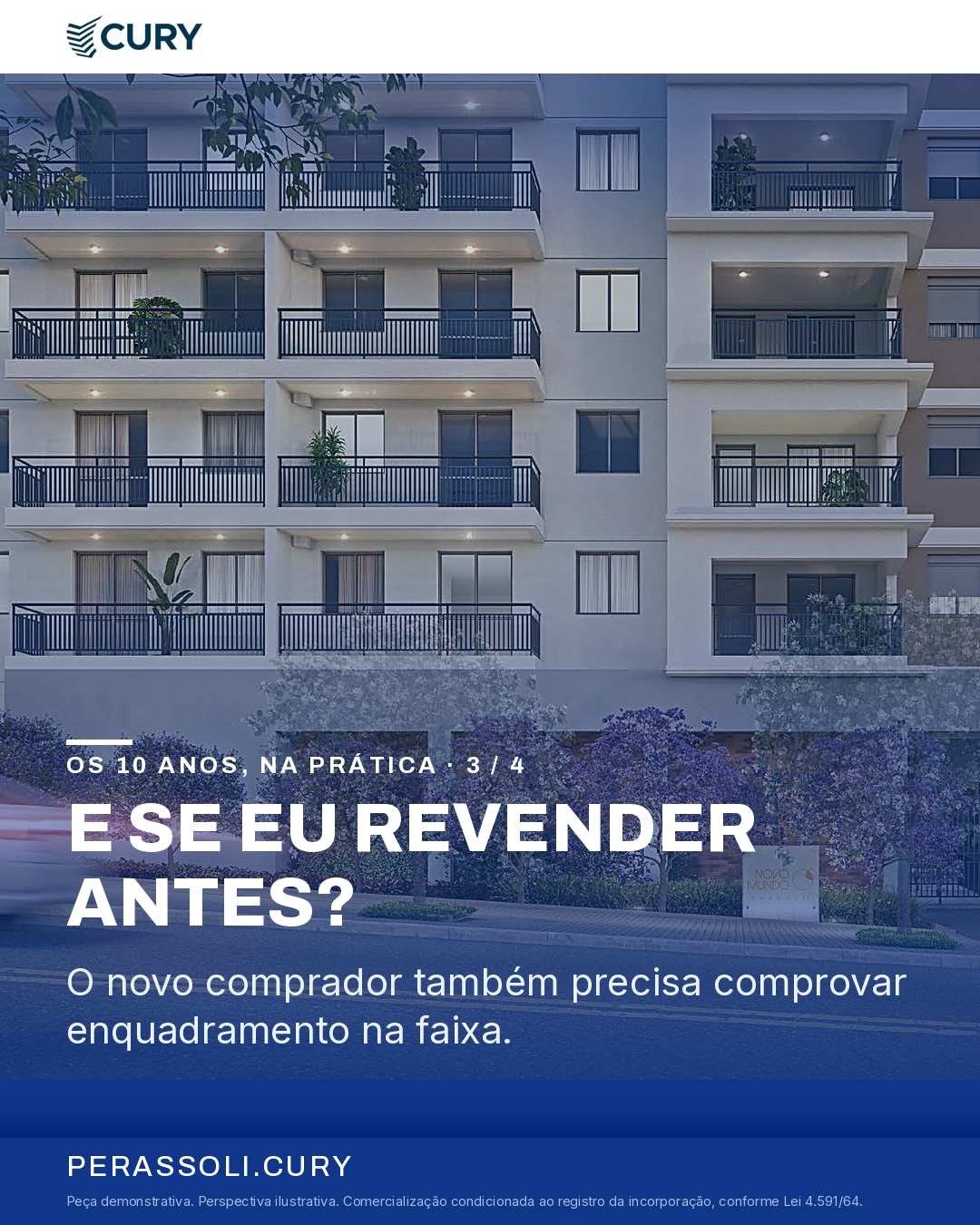 E SE EU REVENDER ANTES?