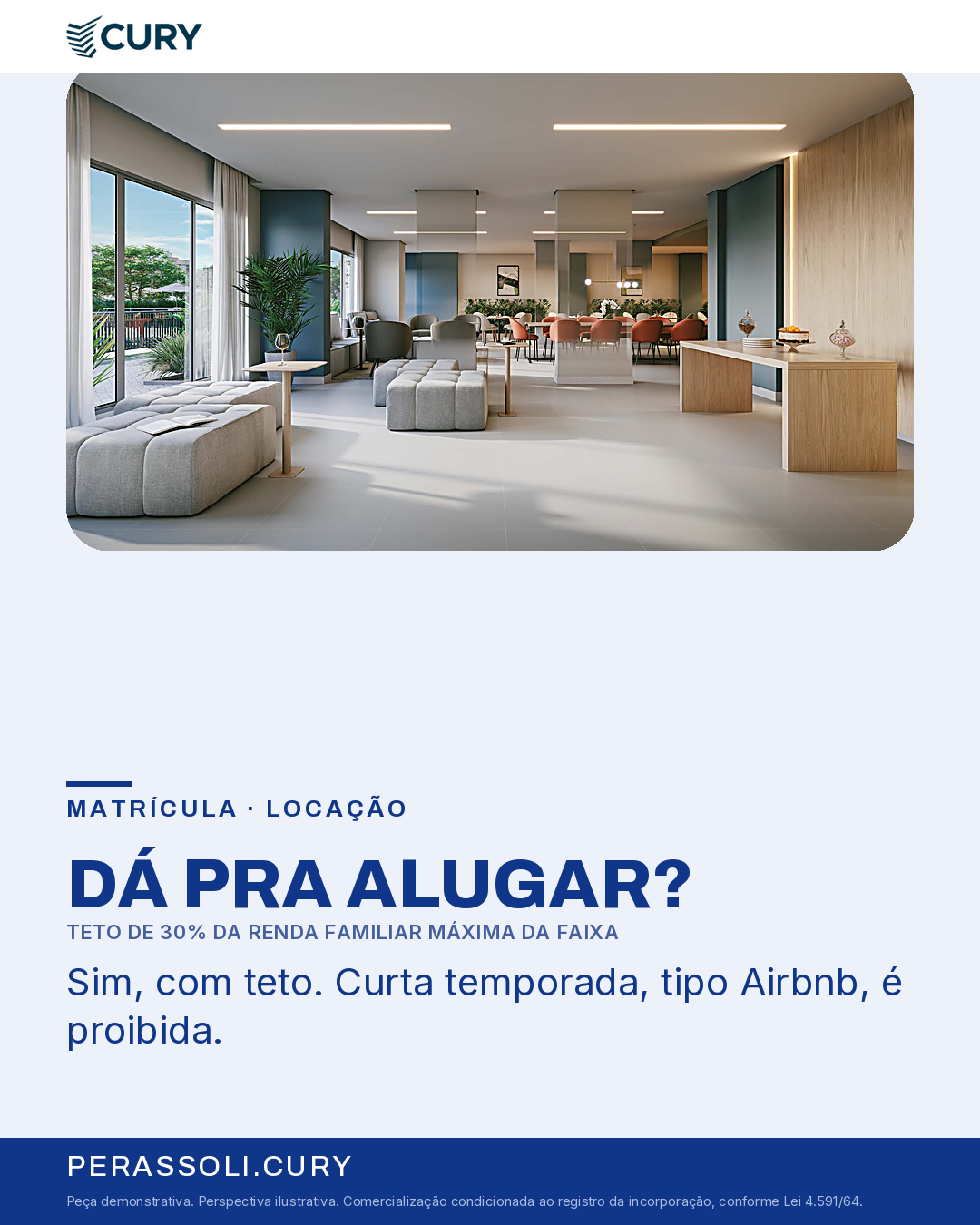 DÁ PRA ALUGAR?