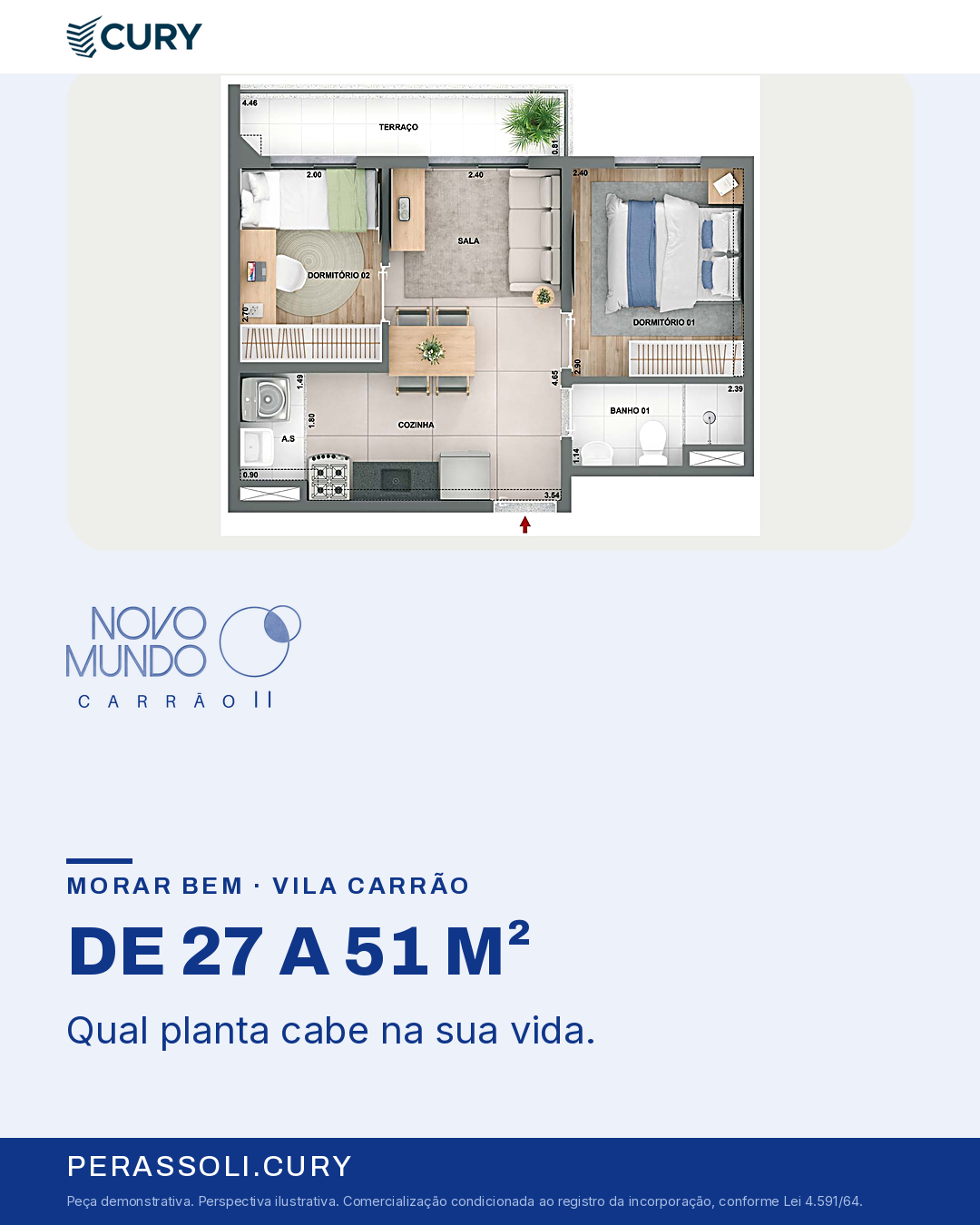 DE 27 A 51 M²