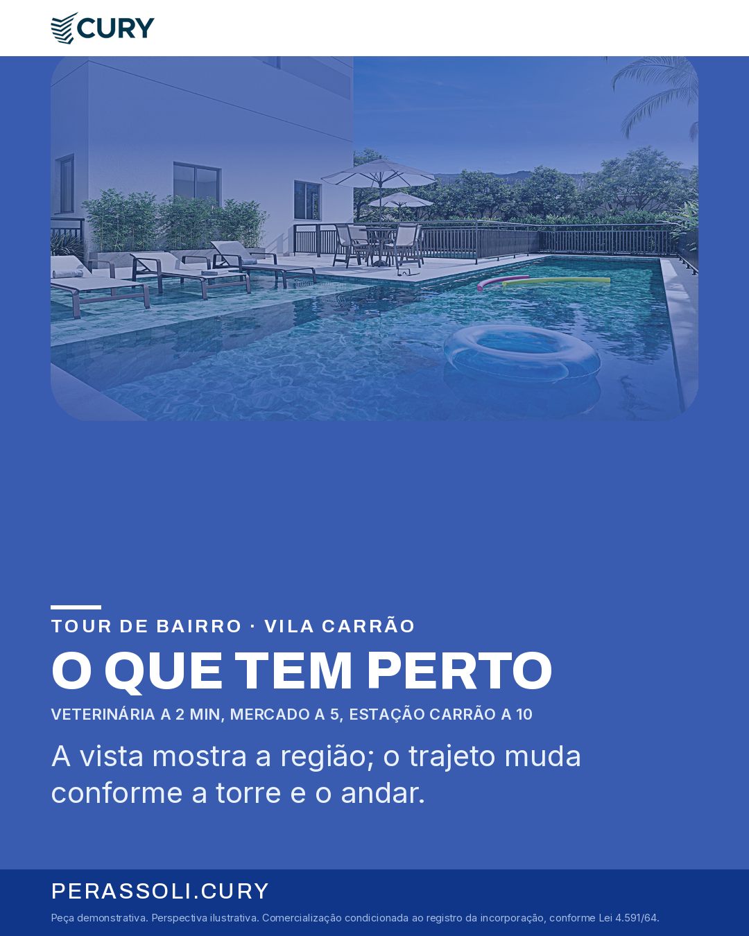 O QUE TEM PERTO
