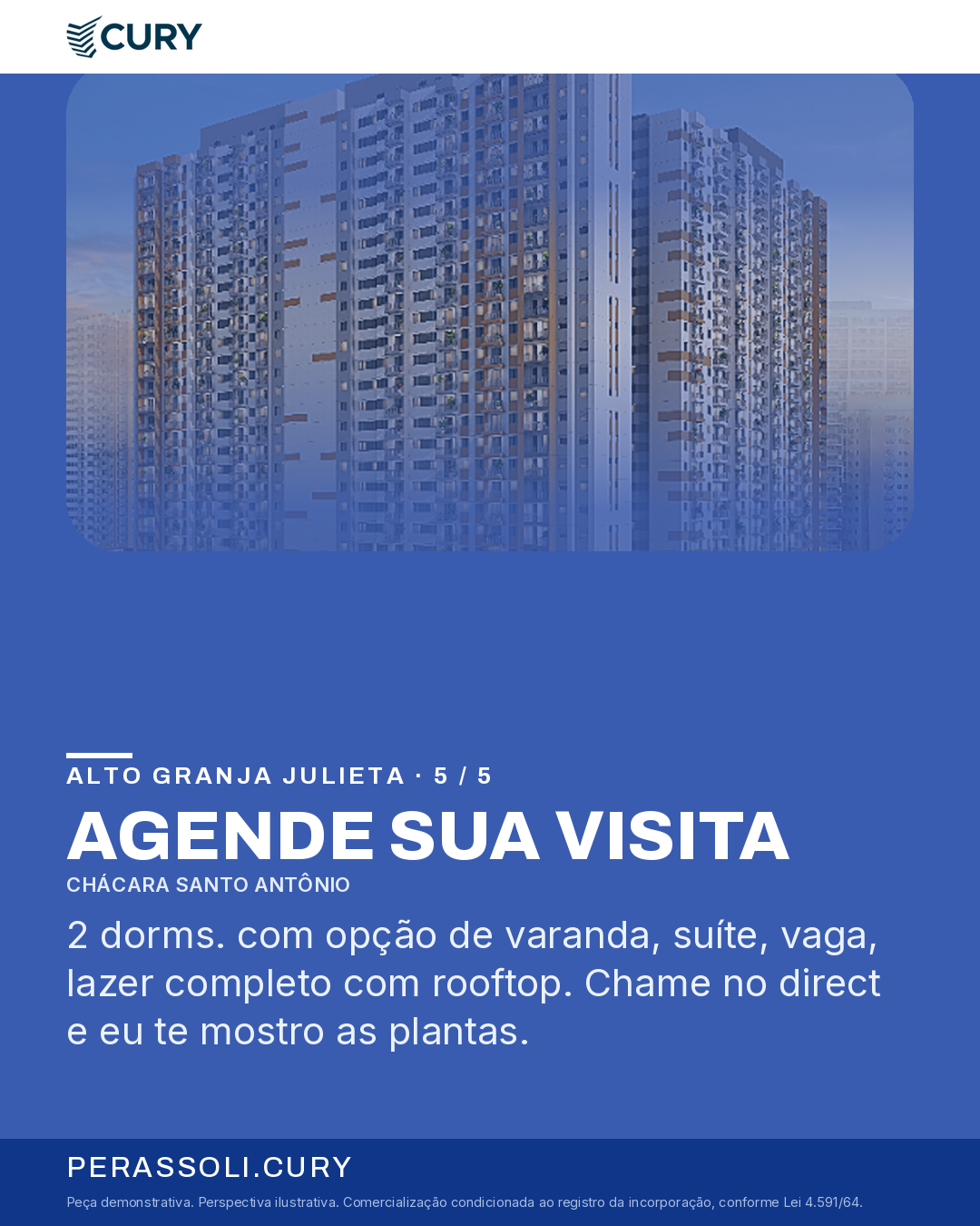 AGENDE SUA VISITA