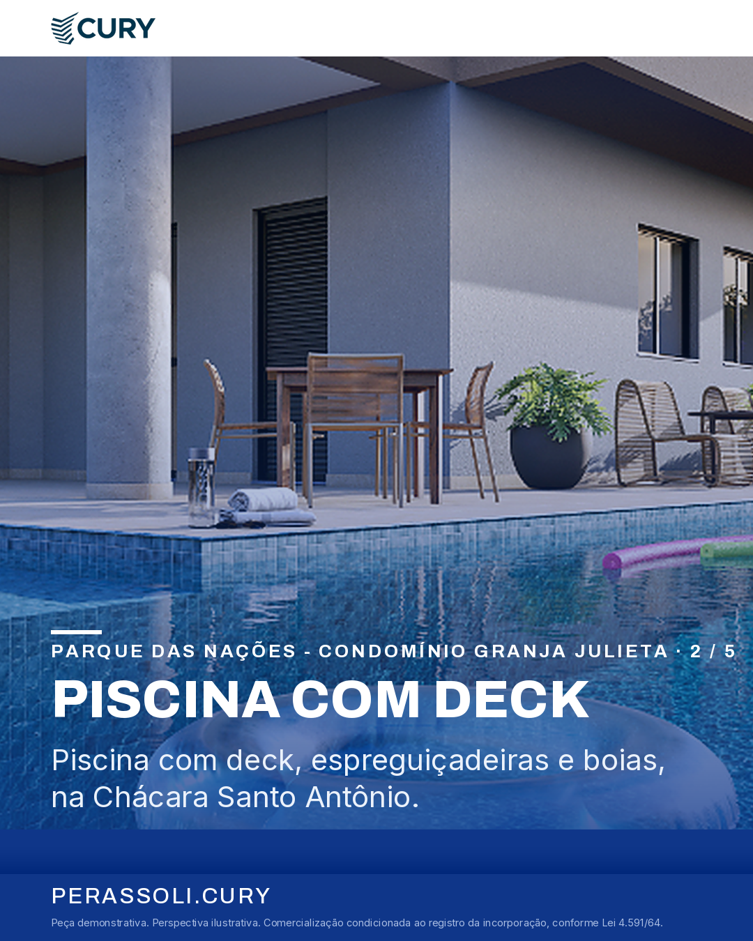 PISCINA COM DECK