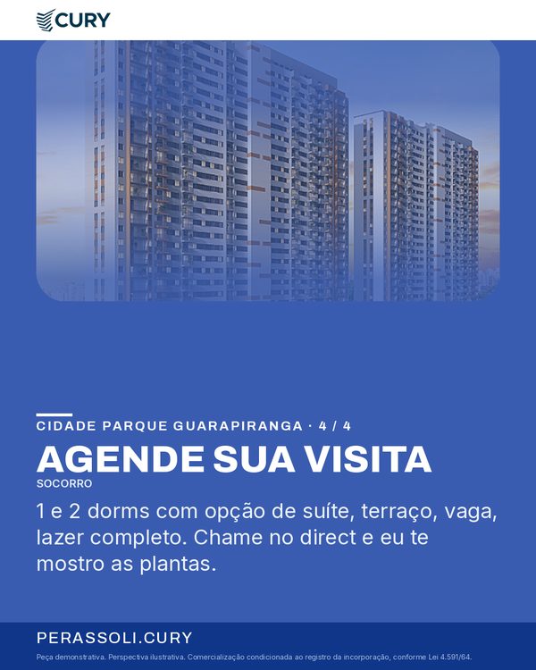 AGENDE SUA VISITA