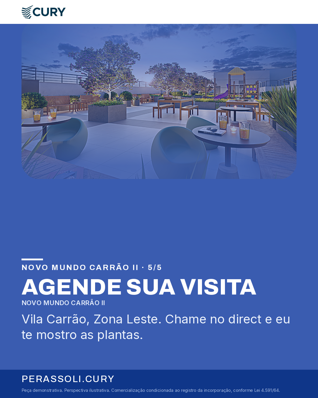 AGENDE SUA VISITA