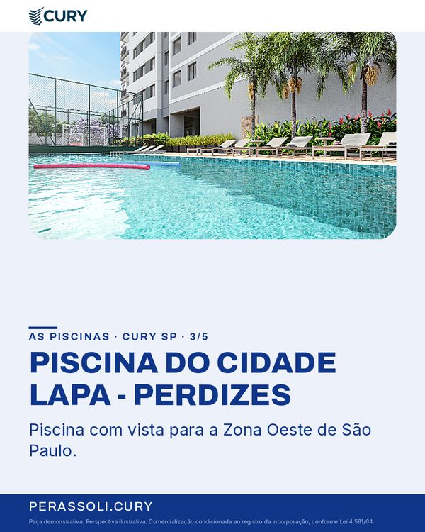 PISCINA DO CIDADE LAPA - PERDIZES