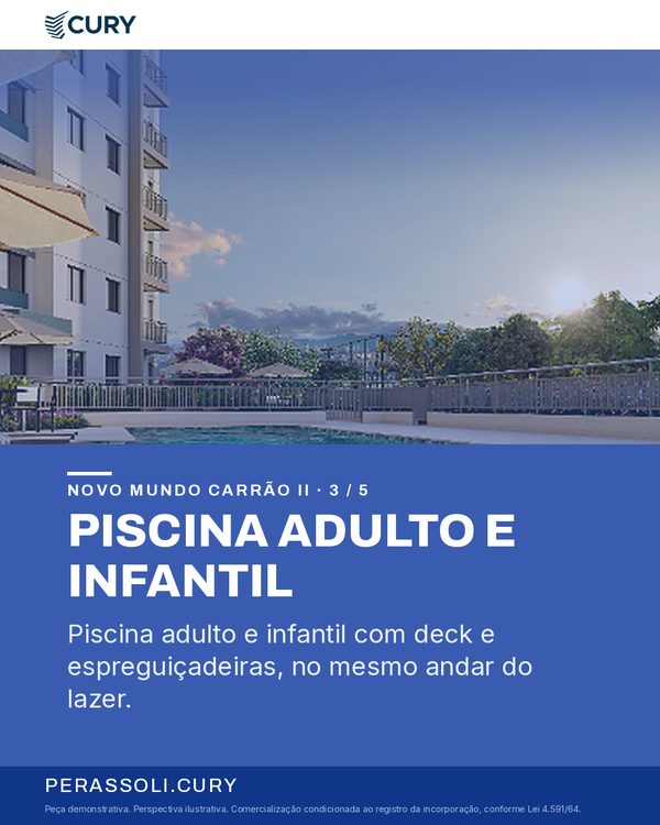 PISCINA ADULTO E INFANTIL
