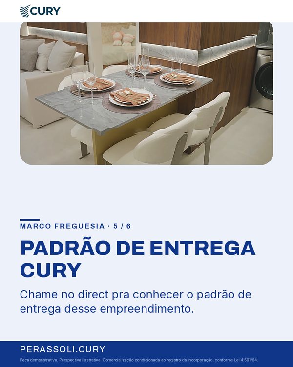 PADRÃO DE ENTREGA CURY