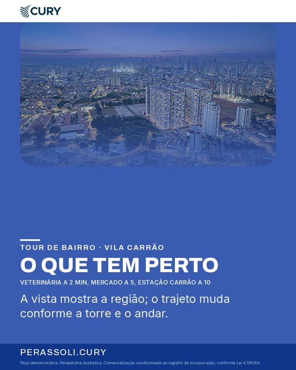O QUE TEM PERTO