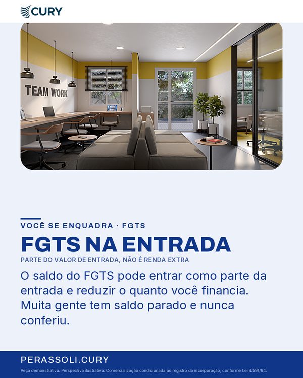 FGTS NA ENTRADA